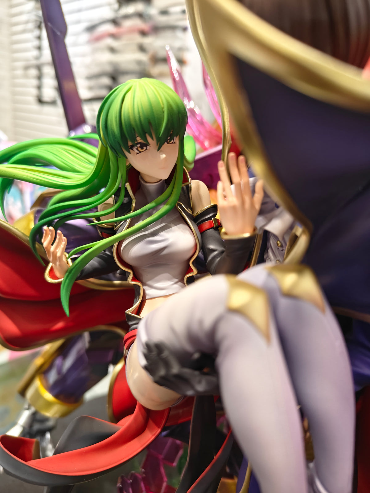 [US STOCK]  Code Geass - Dream Maker Studio - Lelouch and C2 Resin Statue