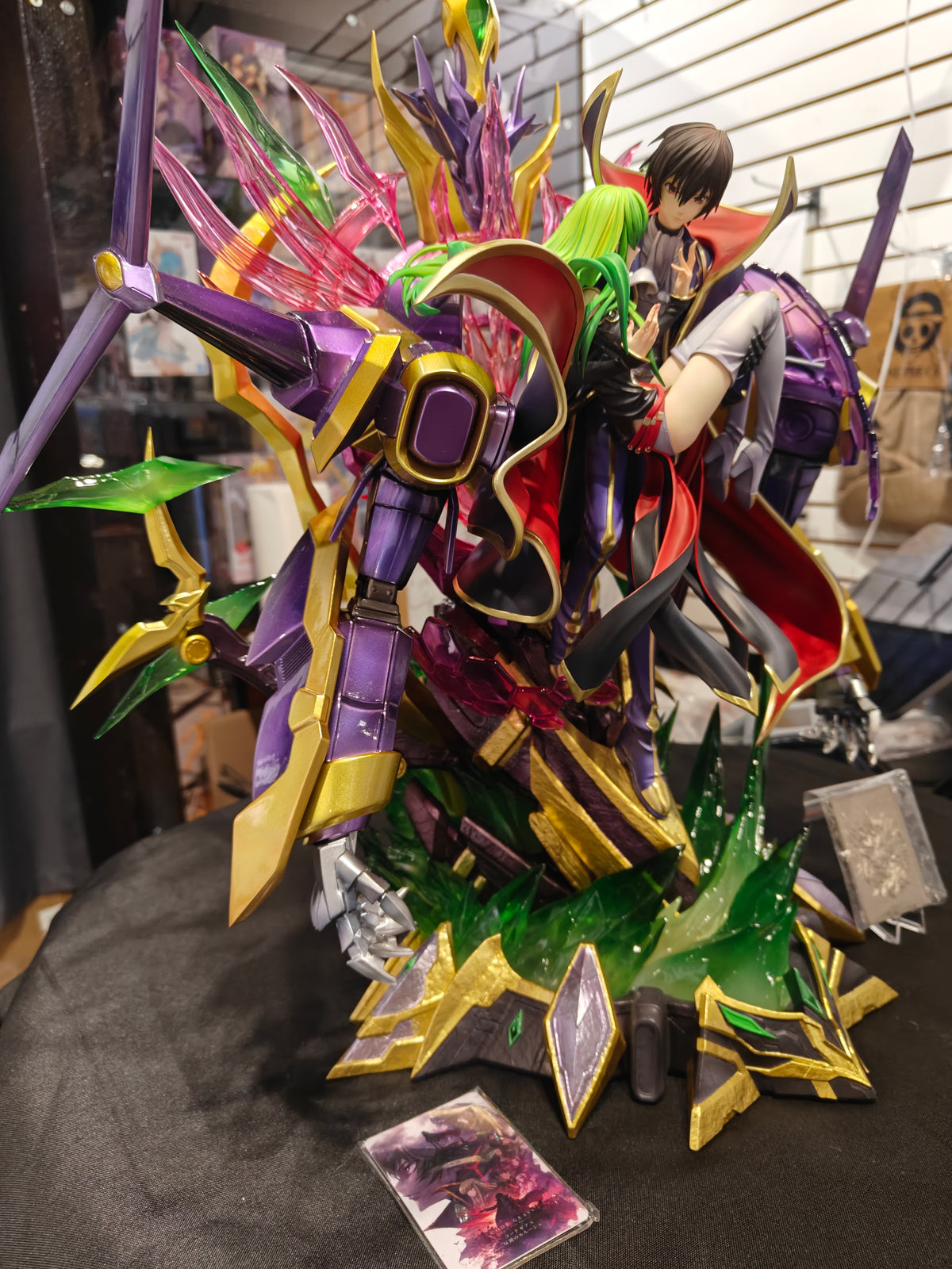 [US STOCK]  Code Geass - Dream Maker Studio - Lelouch and C2 Resin Statue