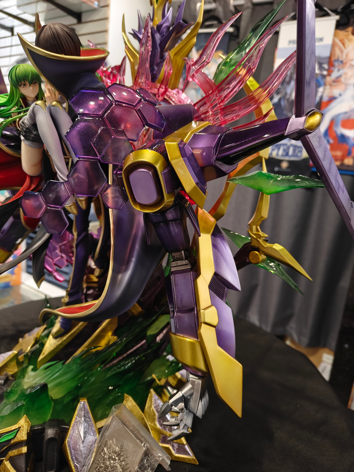 [US STOCK]  Code Geass - Dream Maker Studio - Lelouch and C2 Resin Statue