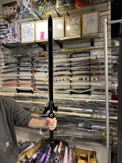 Sword Art Online - Kirito Elucidator Metal Sword (Price Does Not Include Shipping - Please Read Description)