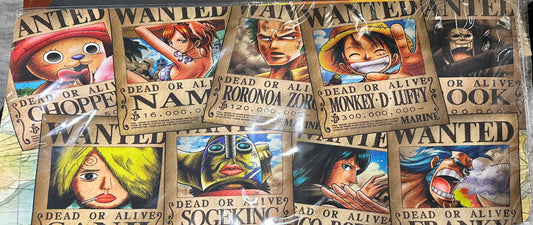One Piece - Wanted Posters Mousepad