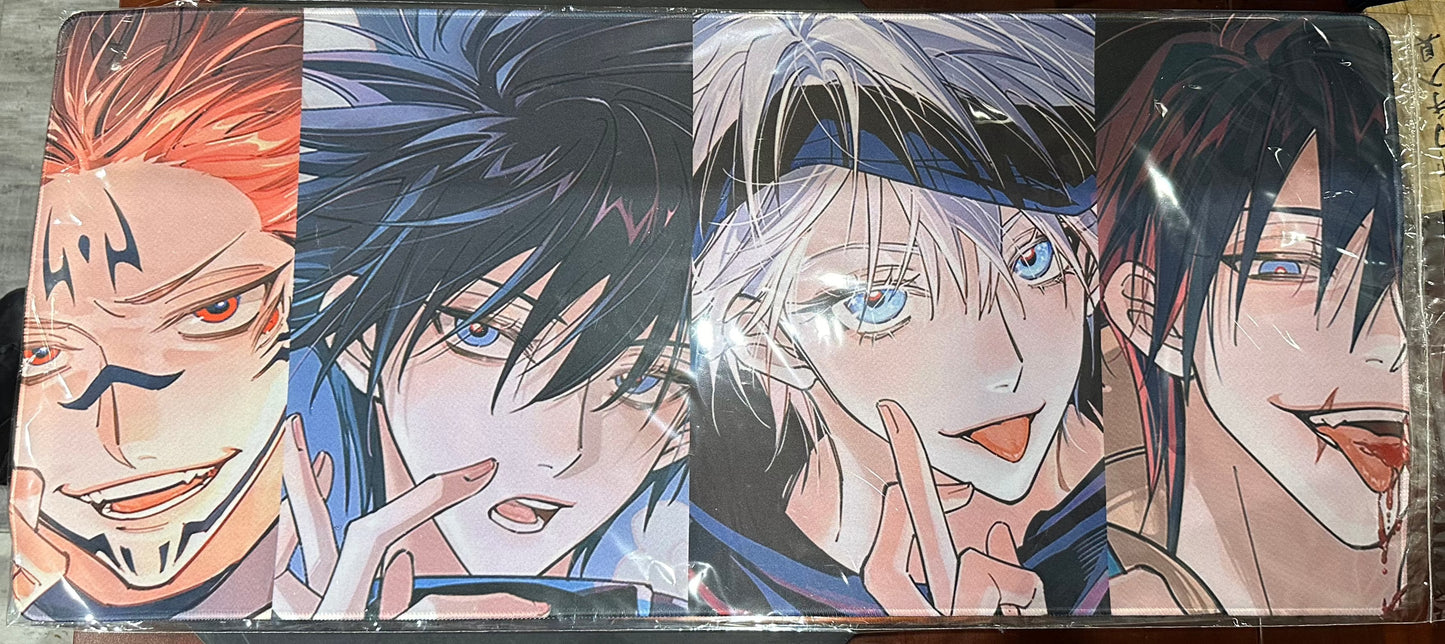 Jujutsu Kaisen - Toji,Gojo,Megumin and Sukuna Mousepad