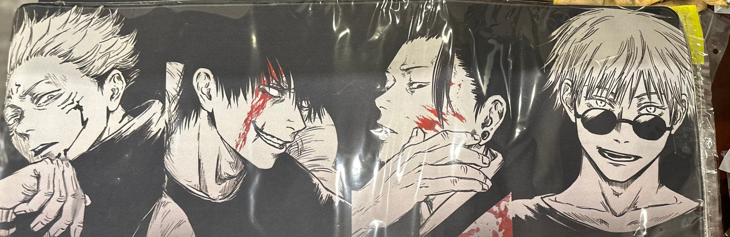 Jujusu Kaisen- Sukuna,Toji,Geto and Gojo Mousepad