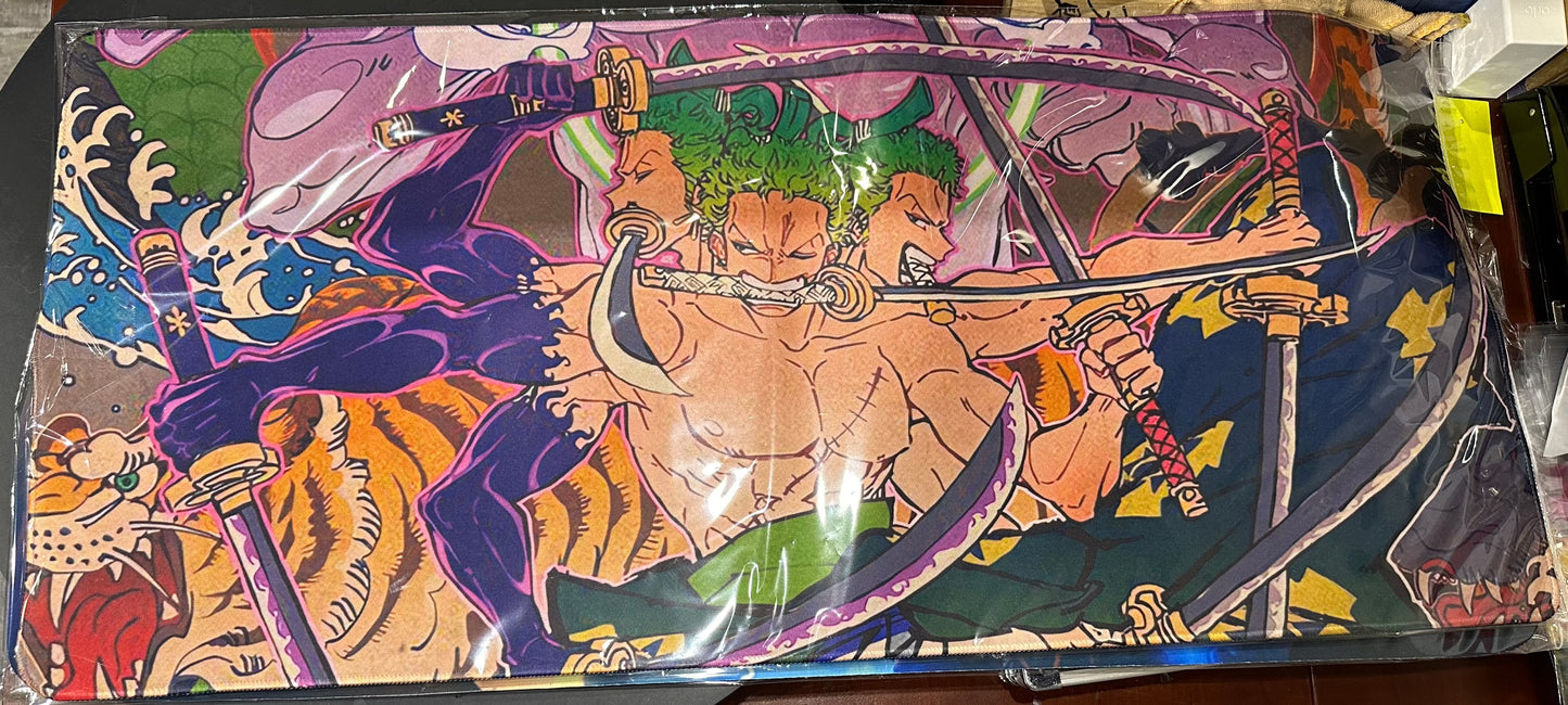 One Piece-  9 Sword Style Zoro Mousepad