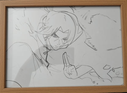 Naruto Shippuden - Edo Tensei Itachi Light Up Frame Art Portrait