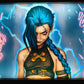 Arcane -  Jinx Light Up Frame Art Portrait