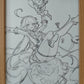 Genshin Impact - Furina Style A Light Up Frame Art Portrait