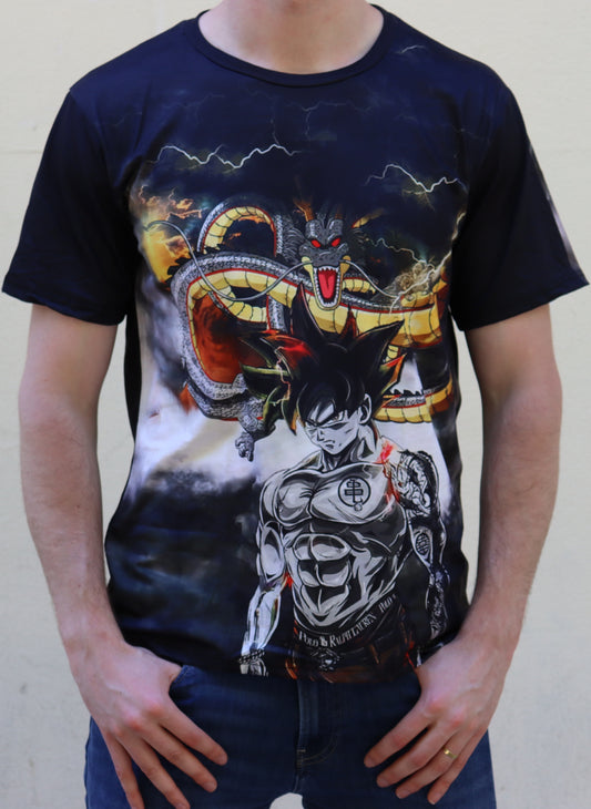 Dragon Ball - Goku with Shenron TShirt (Price Does Not Include Shipping)