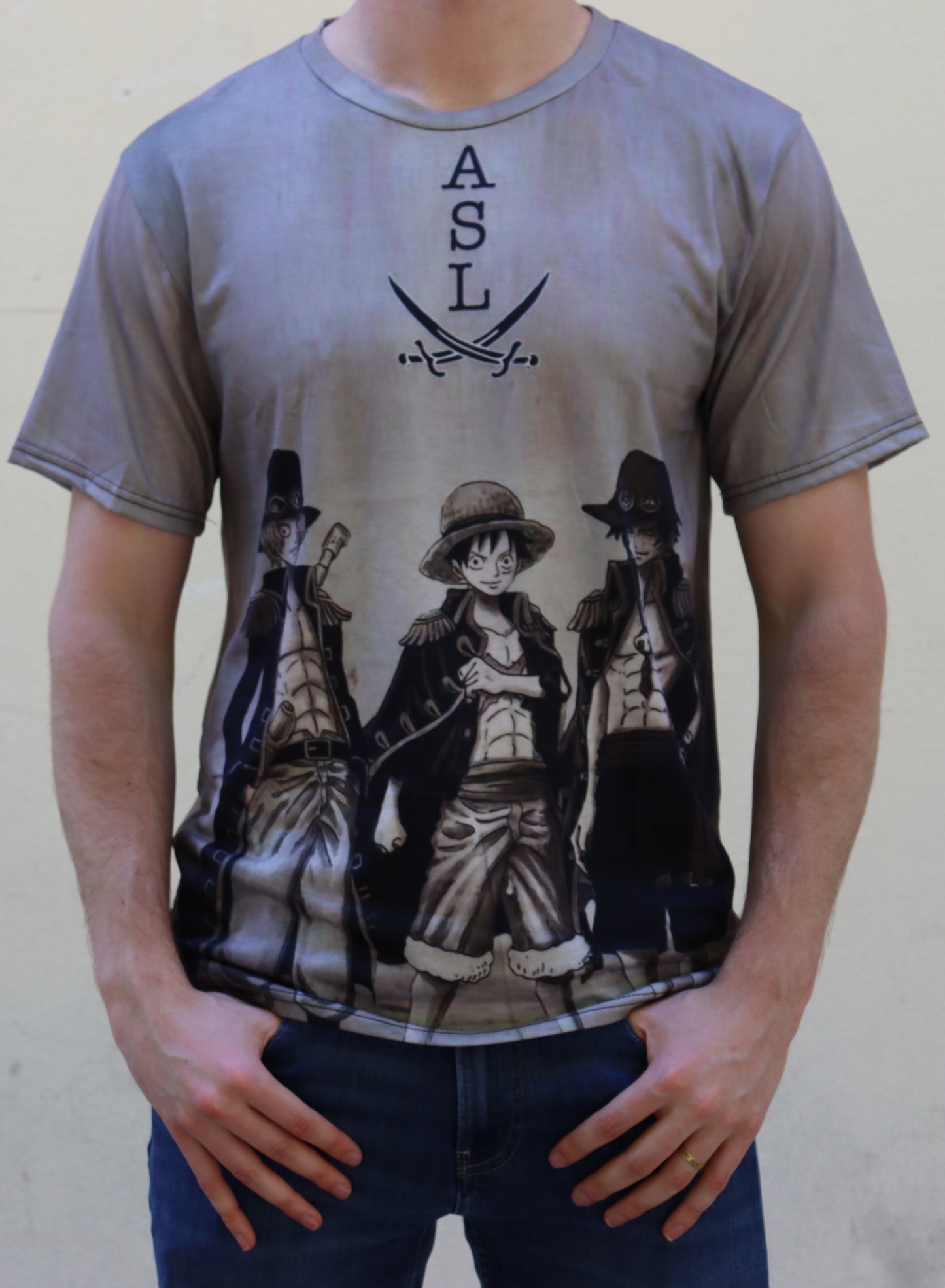 One Piece - Ace x Sabo x Luffy TShirt (Price Does Not Include Shipping - Please Read Description)
