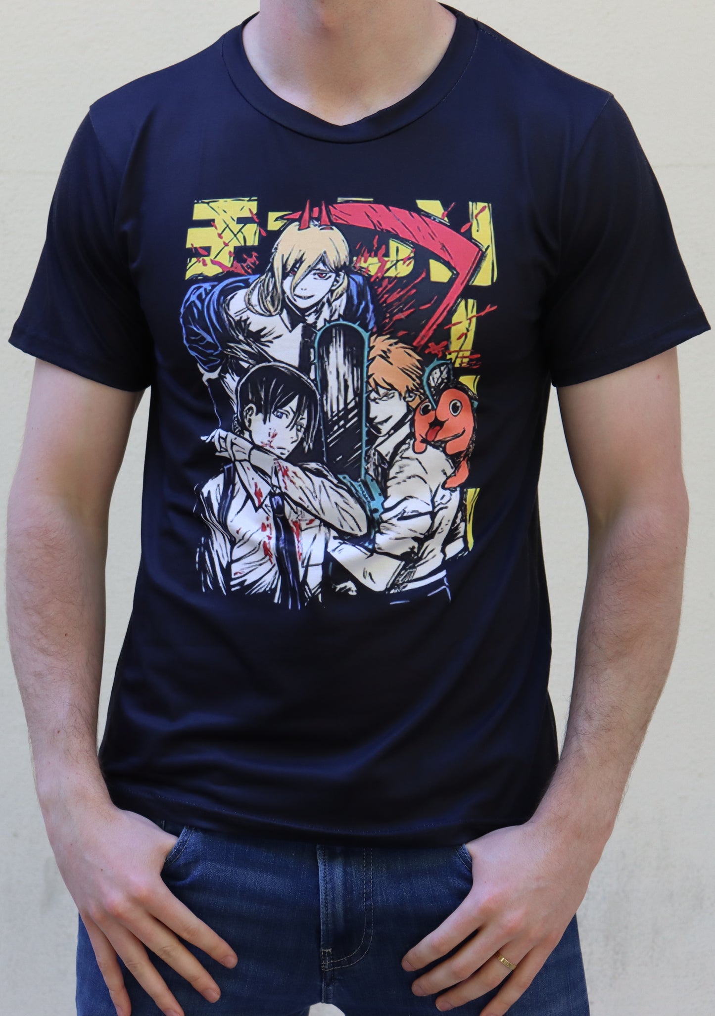 Chainsaw Man Cast T-Shirt(Price Does Not Include Shipping)