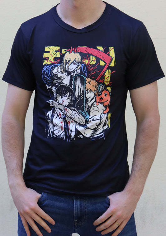 Chainsaw Man - Cast T-Shirt
