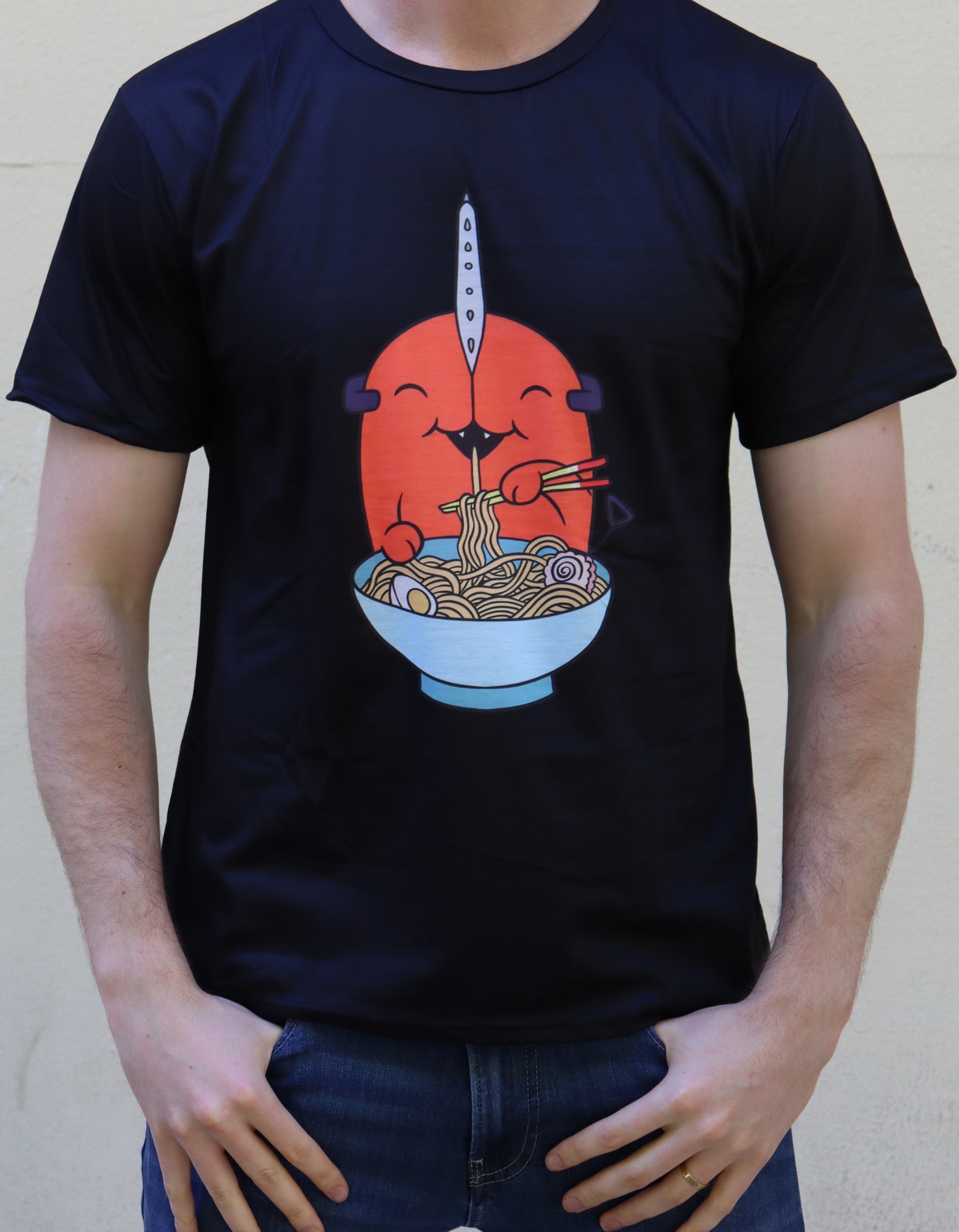 Chainsaw Man - Pochita Noodle TShirt (Price Does Not Include Shipping - Please Read Description)