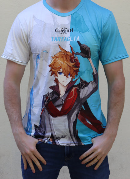 Genshin Impact - Tartagalia/Chide T-Shirt