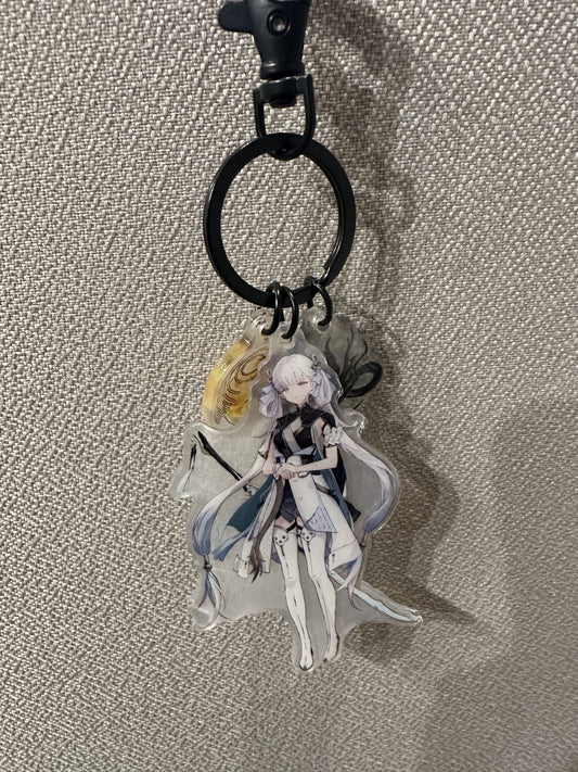 WuWa -  Jinhsi Acrylic 3 Piece Keychain