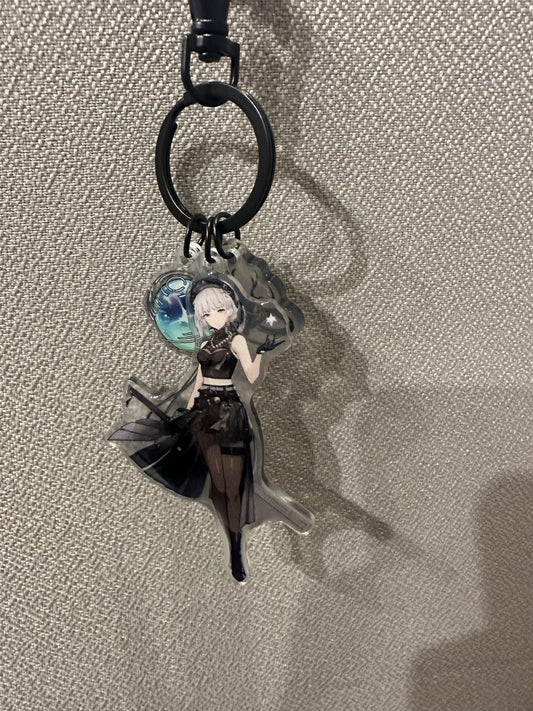 WuWa - Sanhua Acrylic 3 Piece Keychain