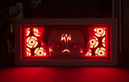 [MADE TO ORDER]Jujutsu Kaisen - Sukuna Light Box (Shipping Calculated At Checkout)