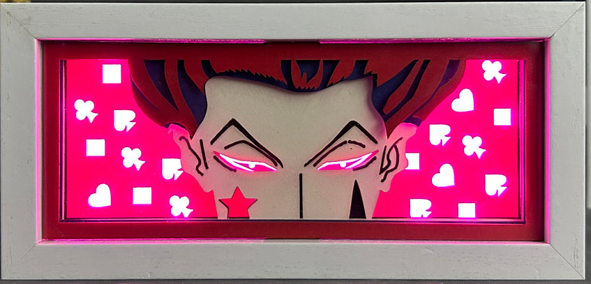 Hunter x Hunter - Hisoka Light Box (Shipping Calculated At Checkout)