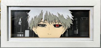 [MADE TO ORDER]Tokyo Ghoul - Kaneki Ken Light Box (Shipping Calculated At Checkout)