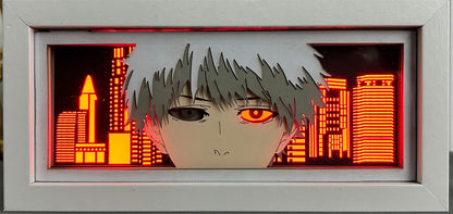 [MADE TO ORDER]Tokyo Ghoul - Kaneki Ken Light Box (Shipping Calculated At Checkout)