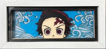 [MADE TO ORDER]Demon Slayer - Tanjiro Light Box (Shipping Calculated At Checkout)