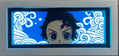 [MADE TO ORDER]Demon Slayer - Tanjiro Light Box (Shipping Calculated At Checkout)