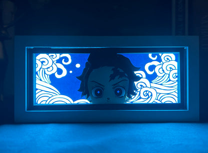 [MADE TO ORDER]Demon Slayer - Tanjiro Light Box (Shipping Calculated At Checkout)