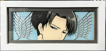 [MADE TO ORDER]Attack on Titan - Levi Light Box (Shipping Calculated At Checkout)