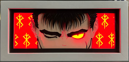 [MADE TO ORDER]Berserk - Guts Light Box (Shipping Calculated At Checkout)