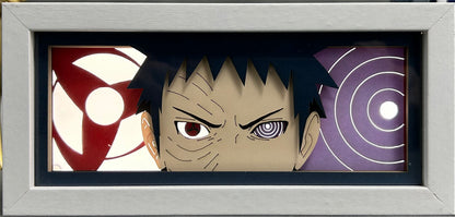 [MADE TO ORDER]Naruto - Obito Light Box (Shipping Calculated At Checkout)
