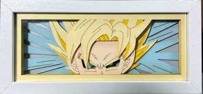 [MADE TO ORDER]Dragon Ball - Goku Light Box (Shipping Calculated At Checkout)