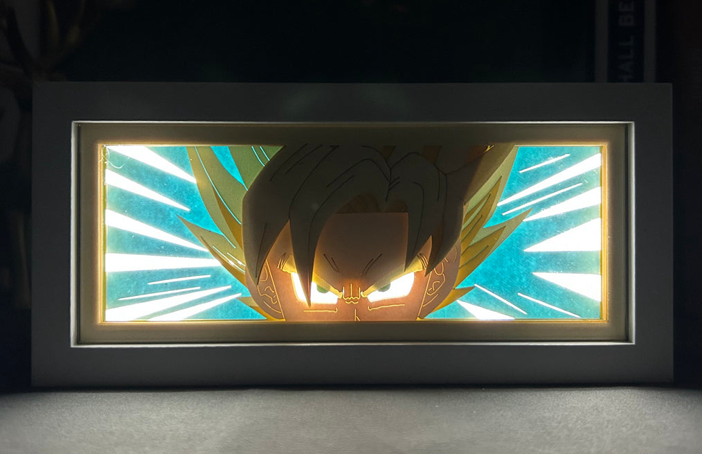 Saiyan Goku Anime Light Box – SweetmadeGifts