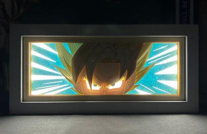[MADE TO ORDER]Dragon Ball - Goku Light Box (Shipping Calculated At Checkout)