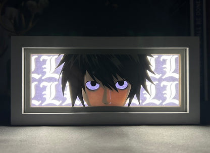 [MADE TO ORDER]Death Note - L Light Box (Shipping Calculated At Checkout)