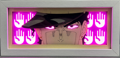 [MADE TO ORDER]Jojo's Bizarre Adventure - Jotaro Light Box (Shipping Calculated At Checkout)