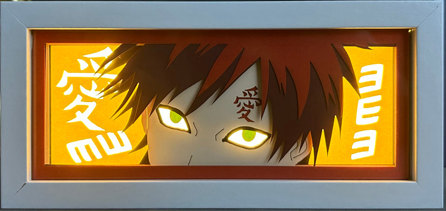 Naruto - Gaara Light Box (Shipping Calculated At Checkout)