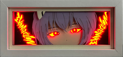 [MADE TO ORDER]Neon Genesis Evangelion - Rei Light Box (Shipping Calculated At Checkout)