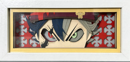 [MADE TO ORDER]Black Clover- Asta Light Box (Shipping Calculated At Checkout)