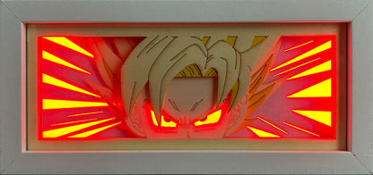 [MADE TO ORDER]Dragon Ball - Goku Light Box (Shipping Calculated At Checkout)
