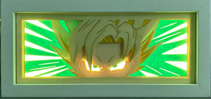 [MADE TO ORDER]Dragon Ball - Goku Light Box (Shipping Calculated At Checkout)