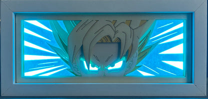 [MADE TO ORDER]Dragon Ball - Goku Light Box (Shipping Calculated At Checkout)