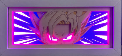 [MADE TO ORDER]Dragon Ball - Goku Light Box (Shipping Calculated At Checkout)