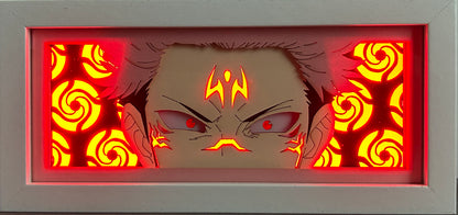 [MADE TO ORDER]Jujutsu Kaisen - Sukuna Light Box (Shipping Calculated At Checkout)