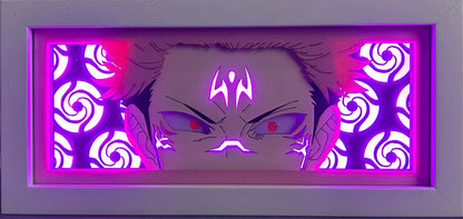 [MADE TO ORDER]Jujutsu Kaisen - Sukuna Light Box (Shipping Calculated At Checkout)
