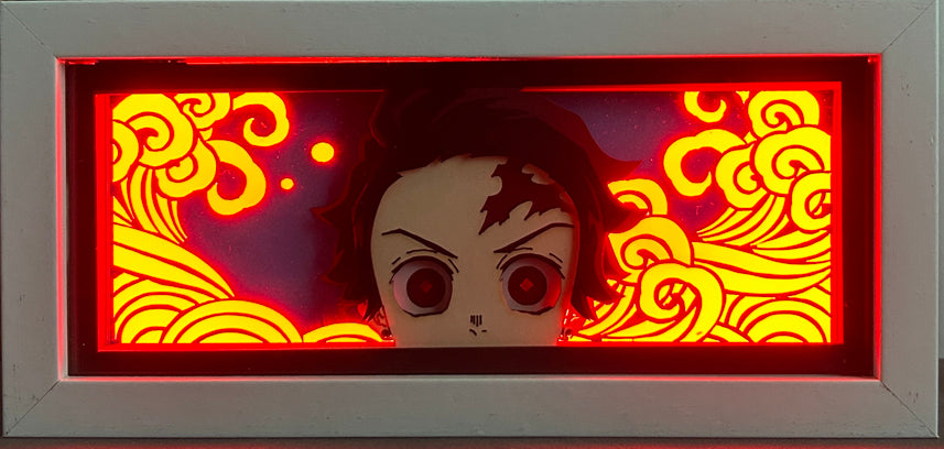 Demon Slayer - Tanjiro Light Box (Shipping Calculated At Checkout)