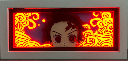[MADE TO ORDER]Demon Slayer - Tanjiro Light Box (Shipping Calculated At Checkout)