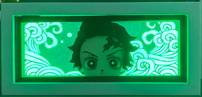 [MADE TO ORDER]Demon Slayer - Tanjiro Light Box (Shipping Calculated At Checkout)