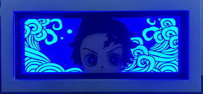 [MADE TO ORDER]Demon Slayer - Tanjiro Light Box (Shipping Calculated At Checkout)
