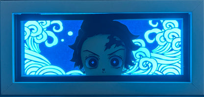 [MADE TO ORDER]Demon Slayer - Tanjiro Light Box (Shipping Calculated At Checkout)
