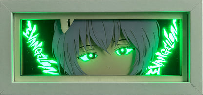 [MADE TO ORDER]Neon Genesis Evangelion - Rei Light Box (Shipping Calculated At Checkout)