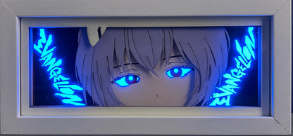 [MADE TO ORDER]Neon Genesis Evangelion - Rei Light Box (Shipping Calculated At Checkout)